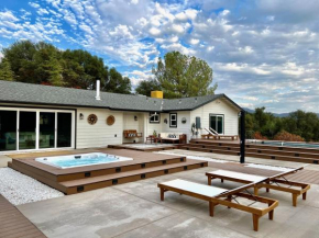 Boho chic oasis by Casa Oso with pool, spa and views